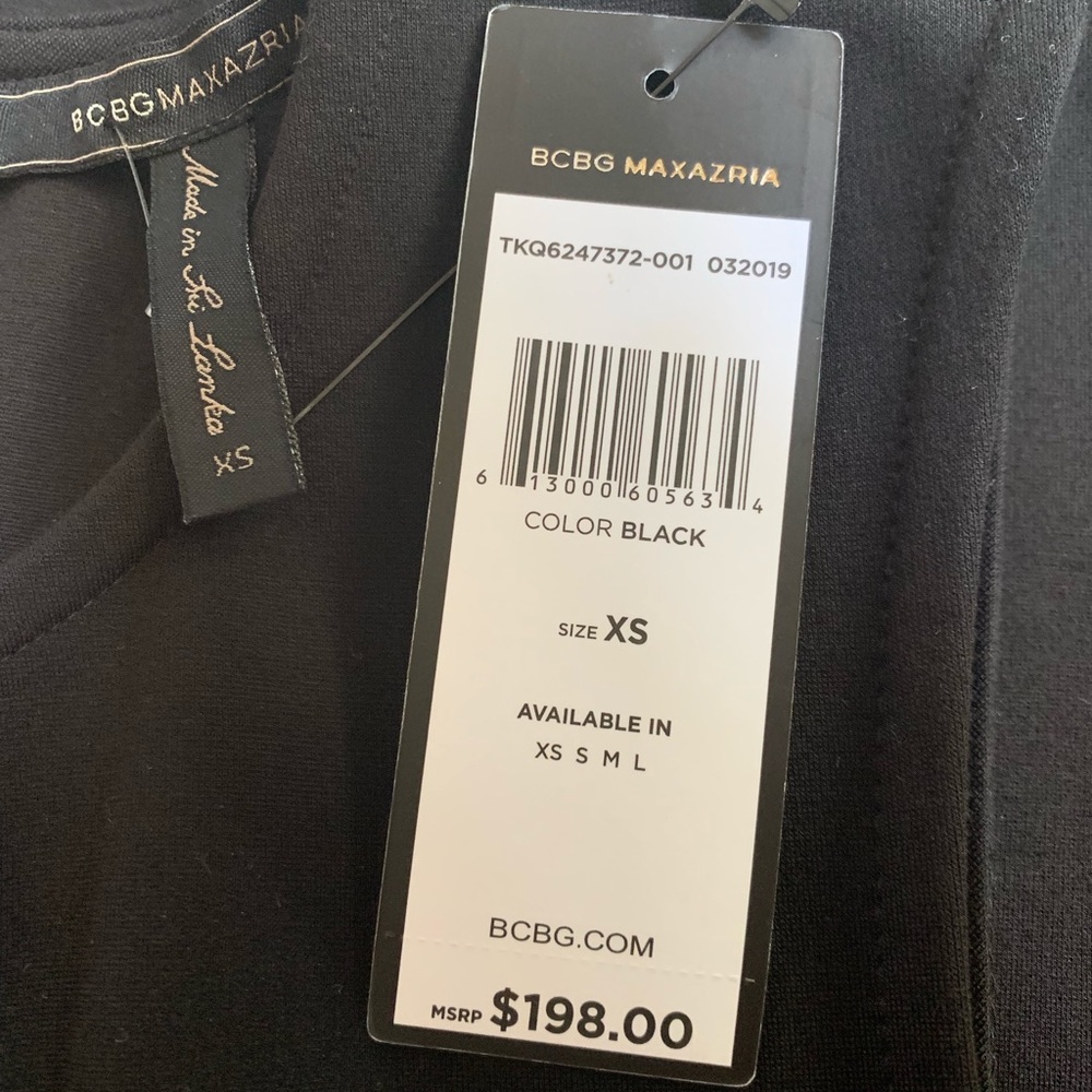 BCBG MAXAZRIA Black Lace Cocktail Dress - Picture 4 of 5